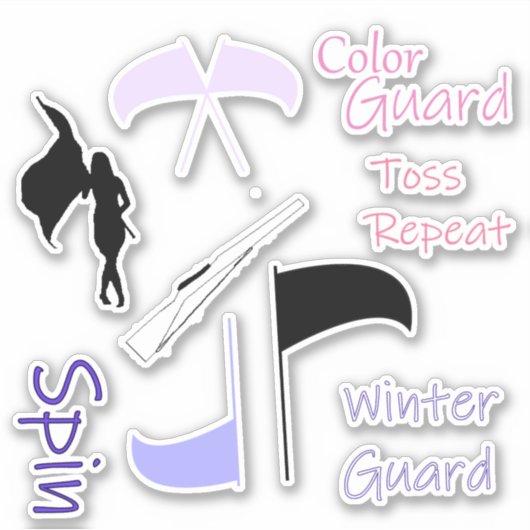 Kleur Guard Stickers (Voorkant)