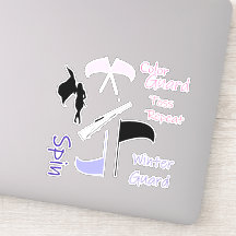 Kleur Guard Stickers