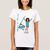 Kleur Guard T-Shirt Aqua (Voorkant)