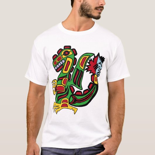 kleur Haida dragon T-shirt (Voorkant)