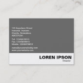 Kleur Halftone Patroon Visitekaartje (Achterkant)