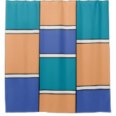 Kleur Harmonie Douchegordijn (Voorkant)