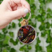 Kleur, harmonieus, Abstract art, klein Sleutelhanger (Hand)