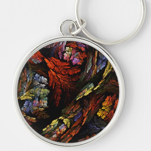 Kleur, harmonieus, Abstract art, klein Sleutelhanger (Voorkant)