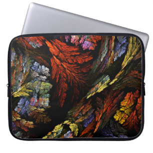 Kleur Harmony Abstracte Art Laptop Sleeve
