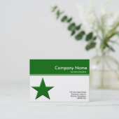 Kleur Header III - Groen (006401) - Ster Visitekaartje (Staand voorkant)