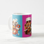 Kleur Herinnering Pil Innemen Koffiemok (Voorkant links)