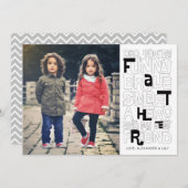 Kleur het in pap-Vaderdag-kaart Kaart (Voorkant / Achterkant)