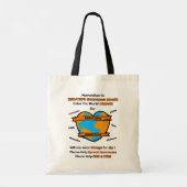 Kleur het Sinaasappel van de Wereld.. RSD/CRPS Tote Bag (Achterkant)