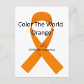 Kleur het Wereld Oranje™ Briefkaart (Voorkant)