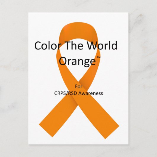 Kleur het Wereld Oranje™ Briefkaart (Voorkant)