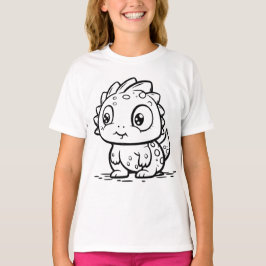 Kleur het zelf! t-shirt