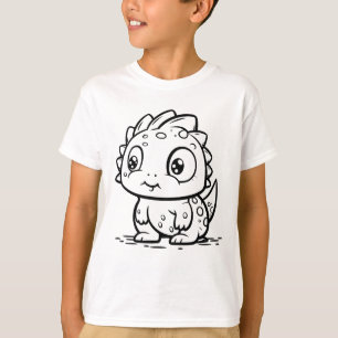 Kleur het zelf! t-shirt