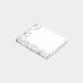 Kleur het zelf volwassen patroon post-it® notes (Schuin)