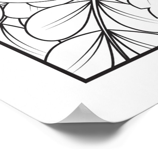 Kleur het zelf zout, maar lekker poster (Hoek)