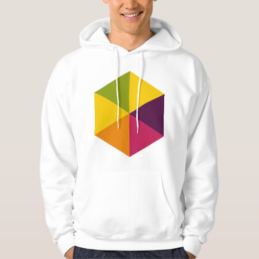 Kleur Hexagon 01 Hoodie (Voorkant)