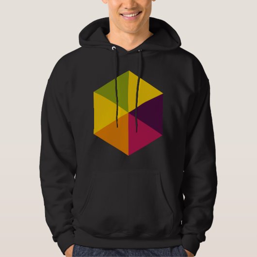 Kleur Hexagon 01 Hoodie (Voorkant)