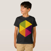 Kleur Hexagon 01 T-shirt (Voorkant volledig)