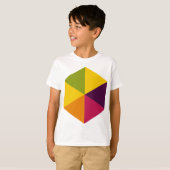 Kleur Hexagon 01 T-shirt (Voorkant volledig)