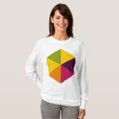 Kleur Hexagon 01 T-shirt (Voorkant volledig)