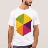 Kleur Hexagon 01 T-shirt (Voorkant)