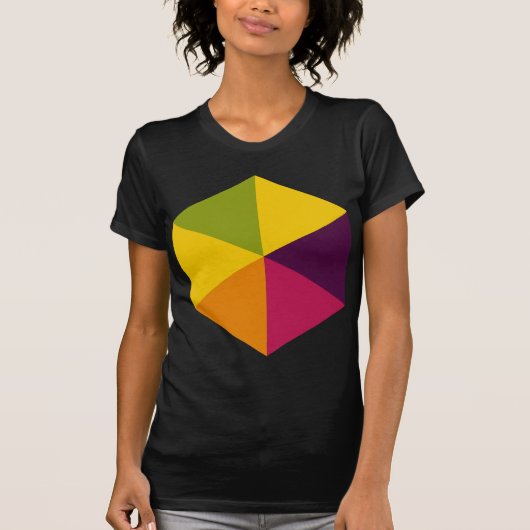 Kleur Hexagon 01 T-shirt (Voorkant)