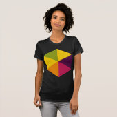 Kleur Hexagon 01 T-shirt (Voorkant volledig)