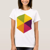 Kleur Hexagon 01 T-shirt (Voorkant)