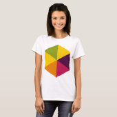 Kleur Hexagon 01 T-shirt (Voorkant volledig)