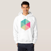 Kleur Hexagon 02 Hoodie (Voorkant volledig)