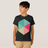 Kleur Hexagon 02 T-shirt (Voorkant volledig)
