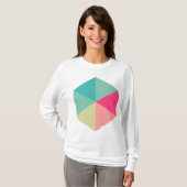 Kleur Hexagon 02 T-shirt (Voorkant volledig)