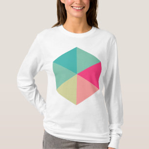 Kleur Hexagon 02 T-shirt