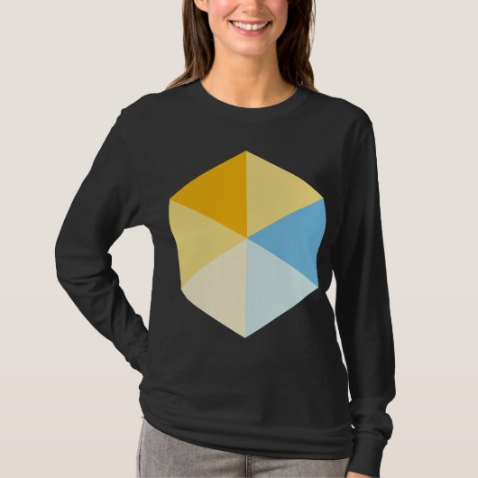 Kleur Hexagon 03 T-shirt (Voorkant)