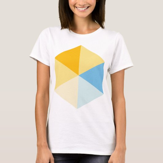 Kleur Hexagon 03 T-shirt (Voorkant)