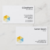 Kleur Hexagon 03 Visitekaartje (Voorkant / Achterkant)