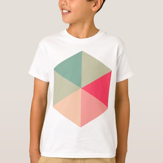 Kleur Hexagon 04 T-shirt (Voorkant)