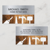 Kleur | Houtkorreltimmerwerk Visitekaartje (Voorkant / Achterkant)