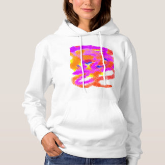 Kleur Ideeën abstracte mind stress Hoodie