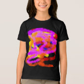 Kleur Ideeën abstracte mind stress Tri-Blend Shirt (Voorkant)