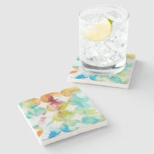 Kleur II samenvoegen Stenen Onderzetter (Zijkant)