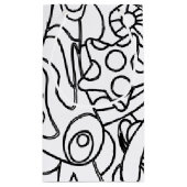 Kleur-ik-zwart-witkleurpartij Klein Cadeauzakje (Achterkant)