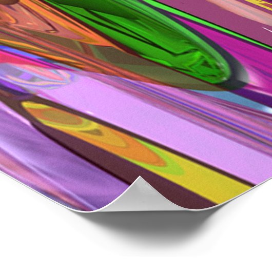 Kleur in beweging poster (Hoek)