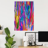 Kleur in beweging poster (Thuiskantoor)