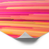 Kleur in bewegingsreeks. Abstract ontwerp van Fl Poster (Hoek)