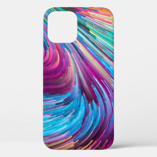 Kleur in bewegingsreeks. Achtergrondontwerp van li Case-Mate iPhone Case
