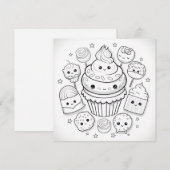 Kleur in Gift Kaart (Voorkant / Achterkant)