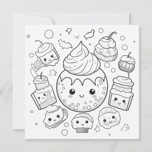 Kleur in Gift Kaart (Voorkant)