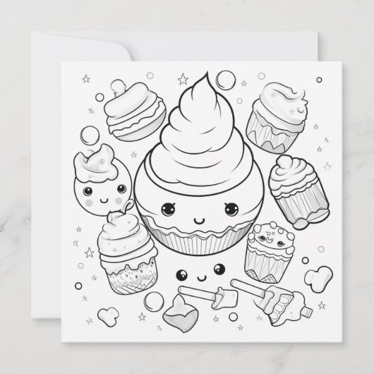 Kleur in Gift Kaart (Voorkant)