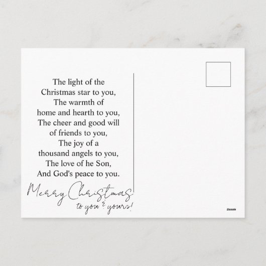 Kleur in het Briefkaart van de Kerstvakantie (Achterkant)